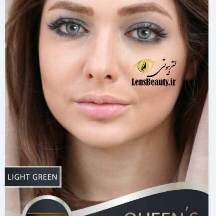 لنز رنگی فصلی سولکو کویینز light green