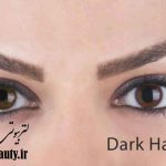 لنز رنگی بوش اند لومب dark hazel