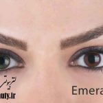لنز رنگی بوش اند لومب emerlad