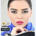 لنز رنگی سالانه پرتی آیز مارشال brown 1