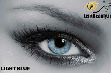 لنز رنگی سالانه سولکو light blue