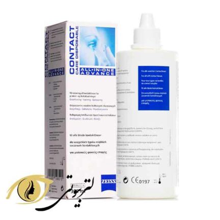 محلول لنز زایس یکی از بهترین محلول ها برای شستشوی لنز طبی و رنگی است.
