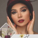 لنز رنگی فصلی ژلفلکس کریستال hazel gray