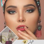 خرید لنز کریستال pearl blue