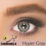 لنز رنگی ایلوژن hyper gray