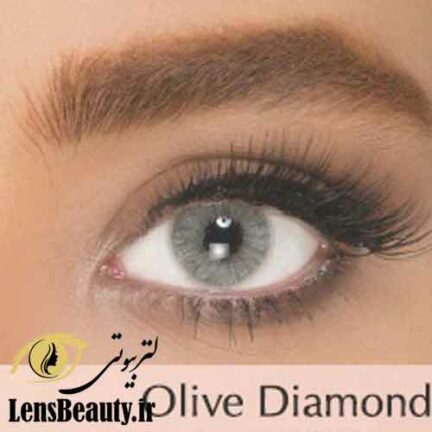 لنز رنگی ایلوژن olive
