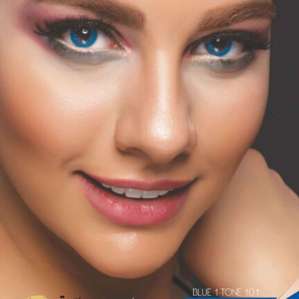 لنز رنگی رینبو Blue 1 101