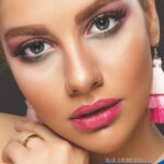 لنز رنگی رینبو blue 2 211