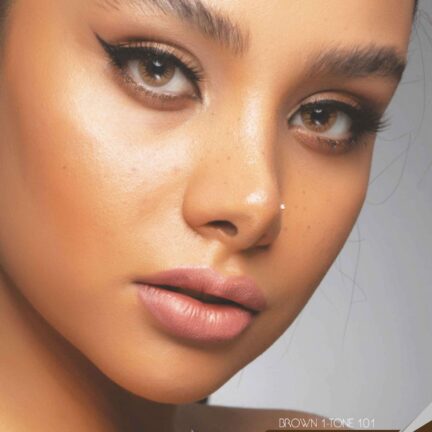 لنز رنگی رینبو brown 1 101