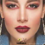 لنز رنگی رینبو brown 3 303