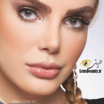 لنز رنگی رینبو gray 1 101