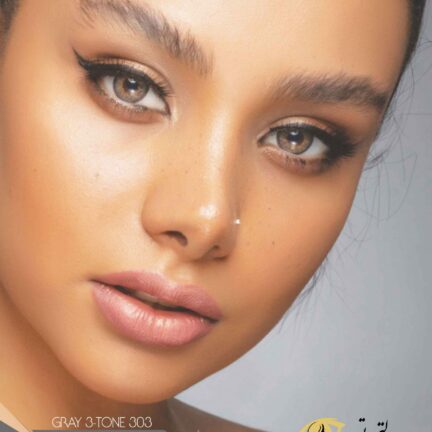 لنز رنگی رینبو gray 3 303