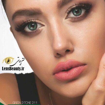 لنز رنگی رینبو green 2 211