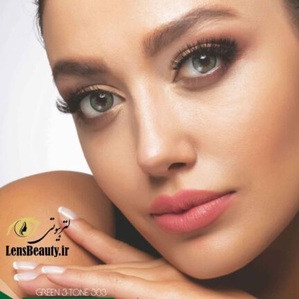 لنز رنگی رینبو green 3 303