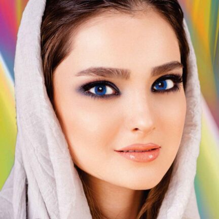 لنز رنگی فرشلوک sapphier blue