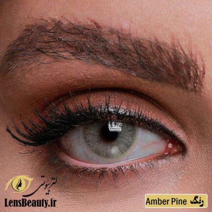 لنز رنگی سالانه جمستون لاکچری کول amber pine