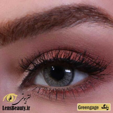 لنز رنگی سالانه جمستون لاکچری کلاسیک greengage