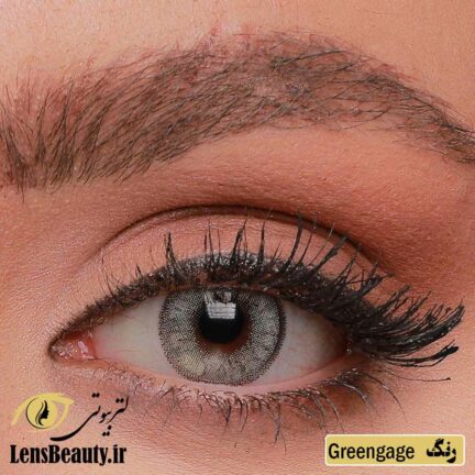 لنز رنگی سالانه جمستون لاکچری کلاسیک greengage