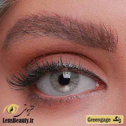 لنز رنگی سالانه جمستون لاکچری کول green gage