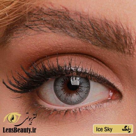 لنز رنگی سالانه جمستون لاکچری کلاسیک ice sky