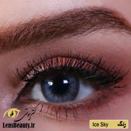 لنز رنگی سالانه جمستون لاکچری کلاسیک ice sky