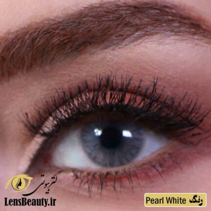لنز رنگی سالانه جمستون لاکچری کول pearl white