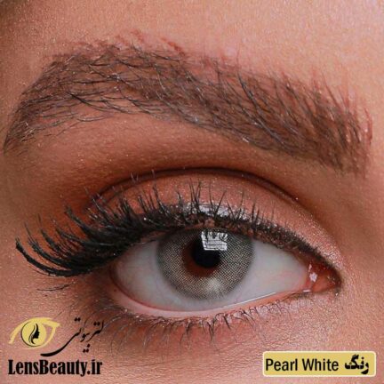 لنز رنگی سالانه جمستون لاکچری کول pearl white