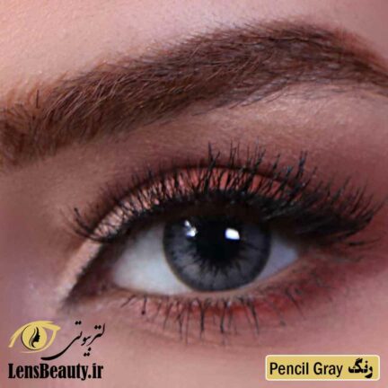لنز رنگی سالانه جمستون لاکچری کلاسیک pencil gray