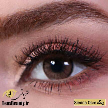 لنز رنگی سالانه جمستون لاکچری کلاسیک sienna ocre