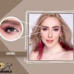 لنز رنگی لابلا caramel