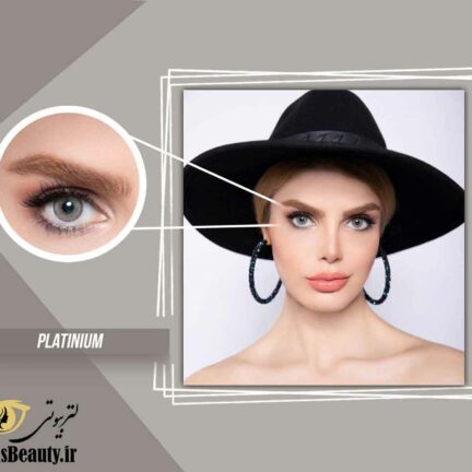 لنز رنگی لابلا platinium
