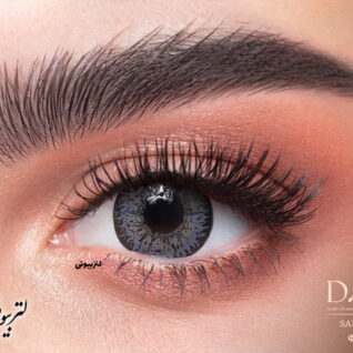لنز دهب رنگ صابرین گری sabrin gray