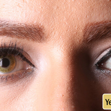 لنز پلی ویو رنگ Yellow Brown