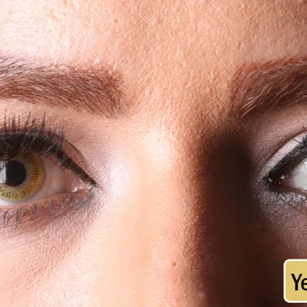 لنز پلی ویو رنگ Yellow Brown