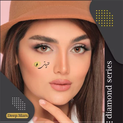 لنز آیس کالر رنگ دیپ مارس