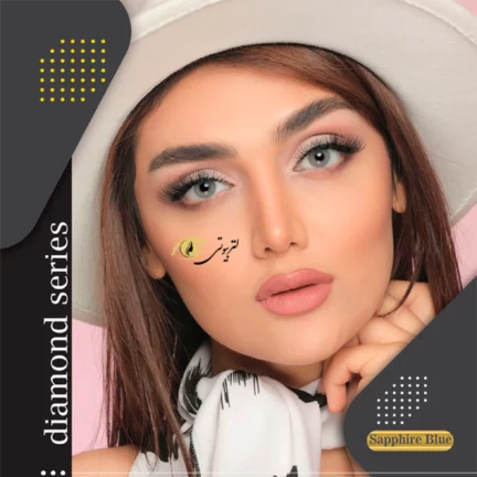 لنز آیس کالر رنگ سافیر بلو