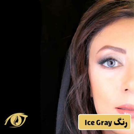 لنز فستیوال رنگ طوسی روشن