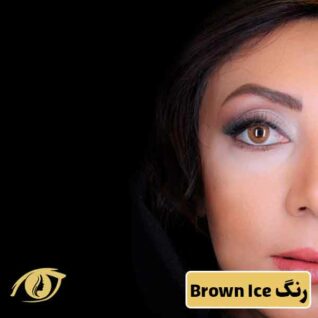 لنز فستیوال رنگ عسلی روشن