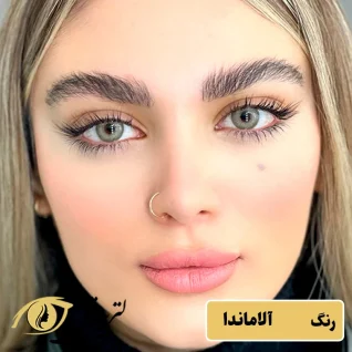 لنز یونیک رنگ آلاماندا