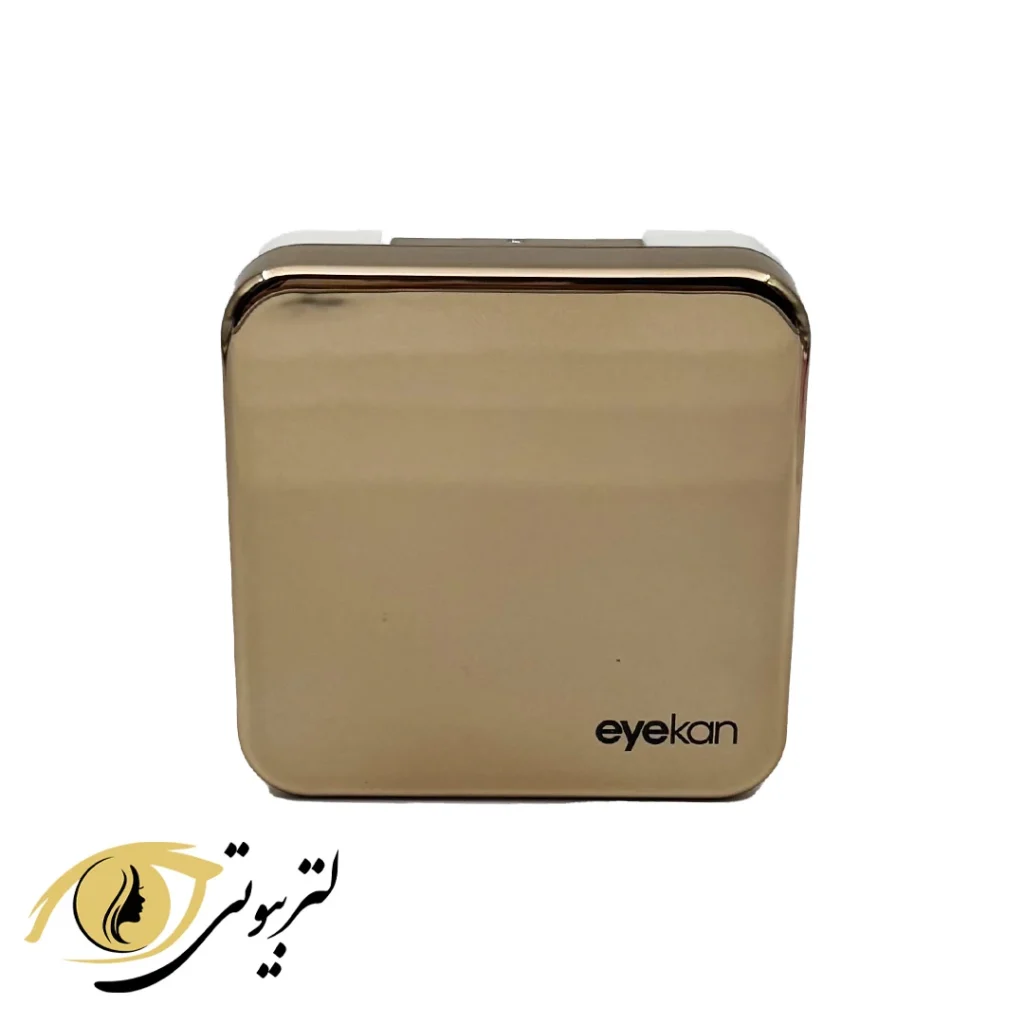 لنزپک آیکان مربع جیوه ای طلایی Eyekan