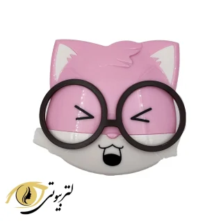 لنزپک گربه صورتی