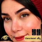 لنز رنگی فصلی رز رنگ Clara Hazel