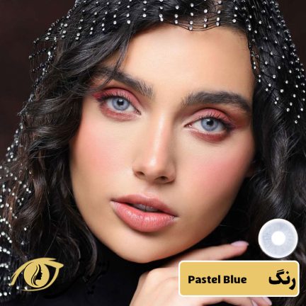 لنز کانفست رنگ pastel blue