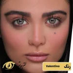 لنز یونیک رنگ valentino