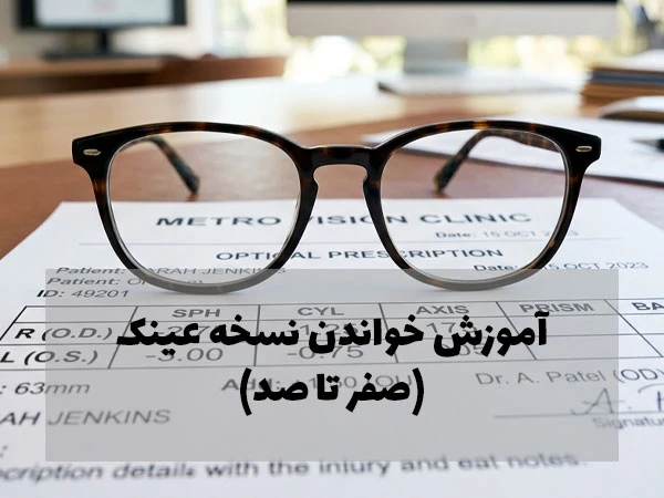 راهنمای خواندن نسخه عینک و لنز؛ صفر تا صد